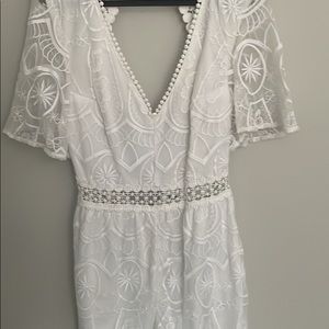 Worn once White short jumper